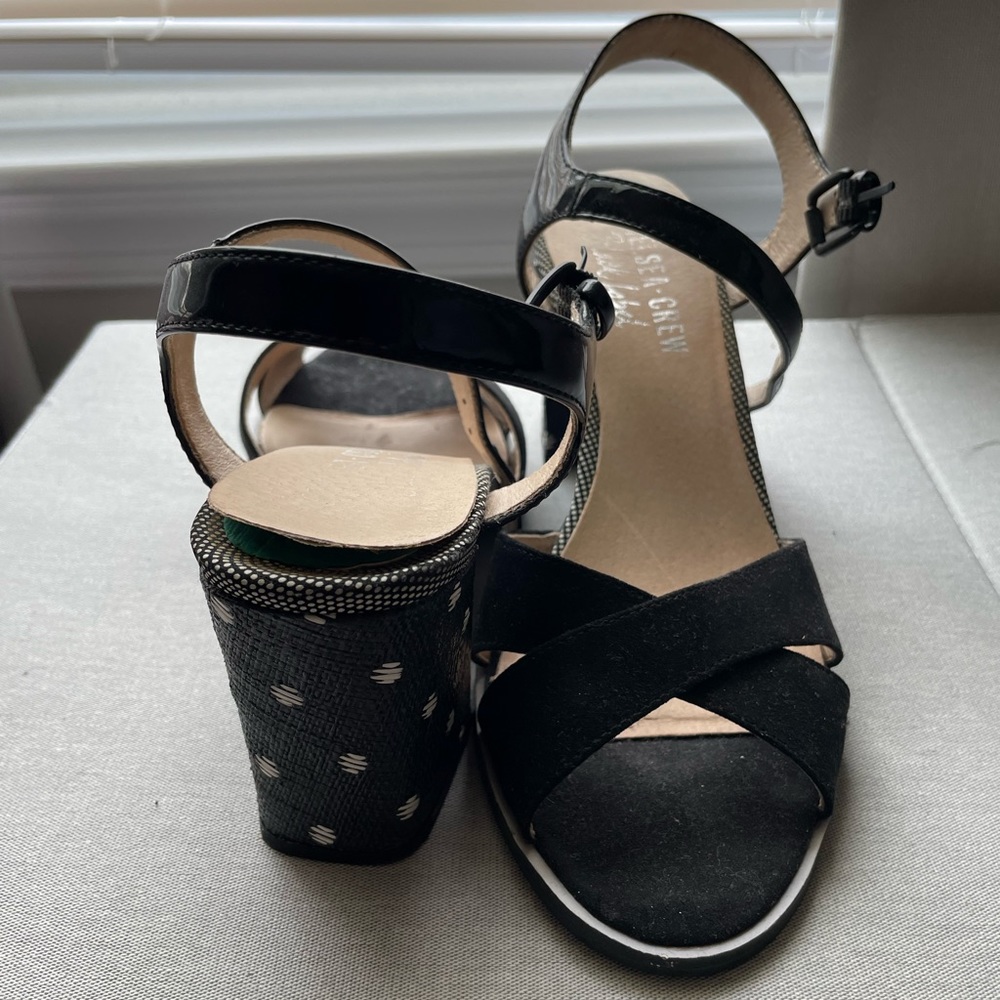 Chelsea Crew Polka Dot Heel Sandal